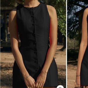 Elegant Black Sleeveless Dress